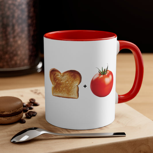 Pan con Tomate - Taza para cafe, te o chocolate / Accent Coffee Mug, 11oz
