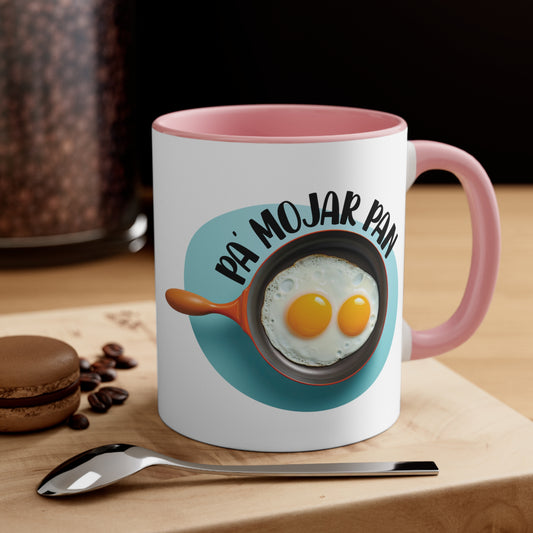 Pa' Mojar Pan - Taza para cafe, te o chocolate / Accent Coffee Mug, 11oz
